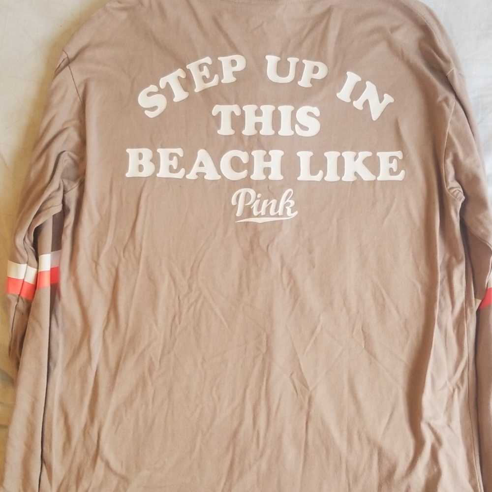 PINK Long sleeve tee